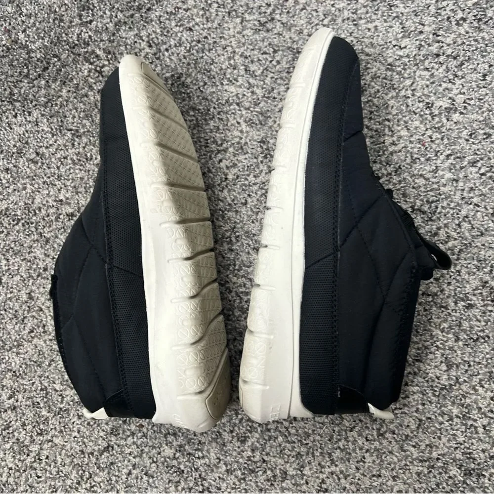 Sz 8.5 Cole Haan Women's Generation Zerogrand Rec Mid Sneaker Black & White $85